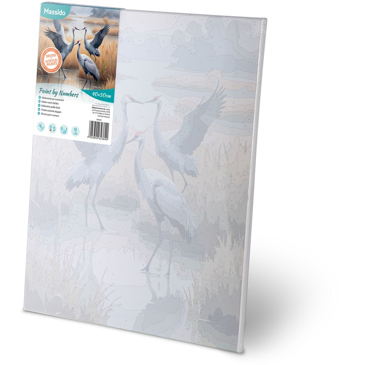 Slika po brojevima, 40x50cm, rode | Massido - Image 4
