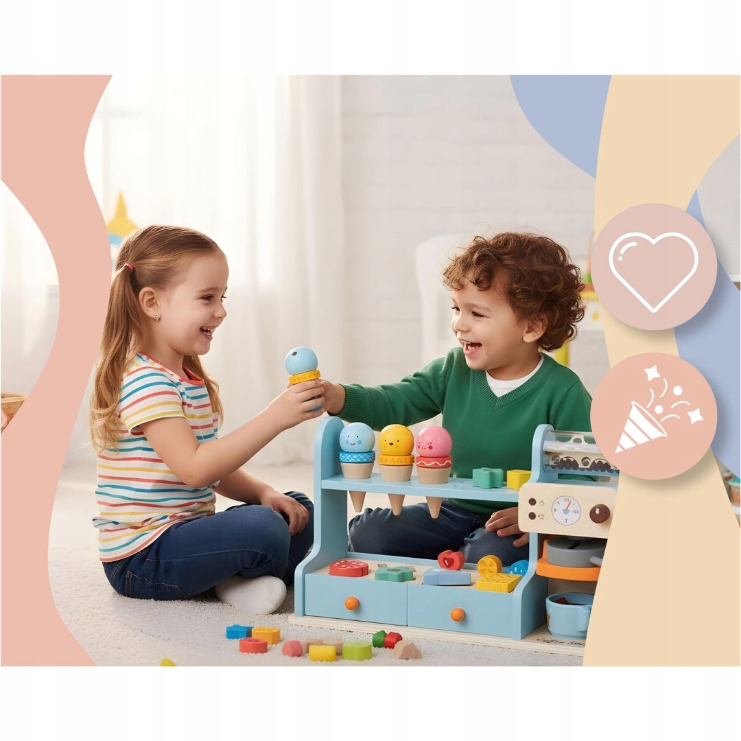 Drveni kafić za djecu NK-880 | Nukido - Image 10