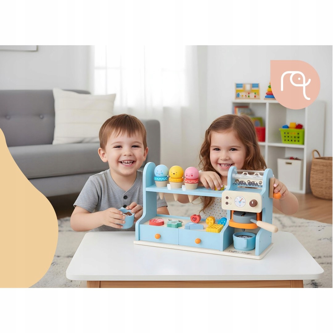 Drveni kafić za djecu NK-880 | Nukido - Image 9