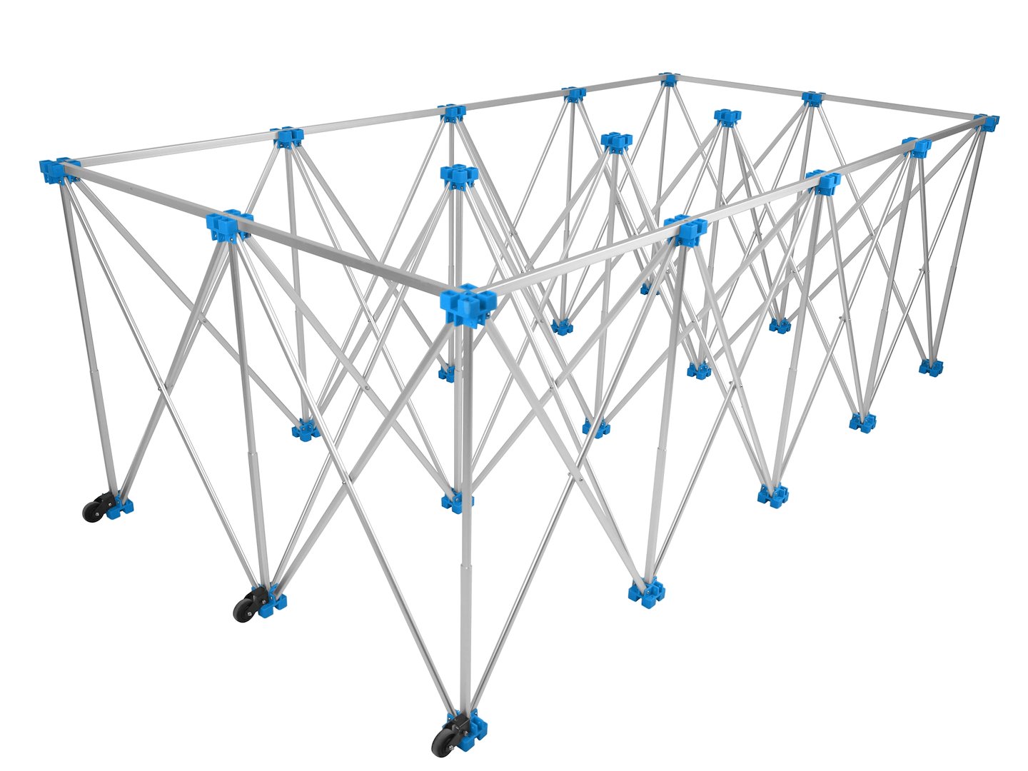 Sklopivi stol za postavljanje pločica, 230x118x85cm, 1000kg | GEKO - Image 2