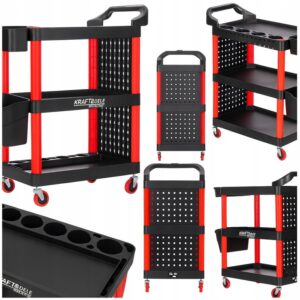 Radionička kolica, 3 police | KD1076