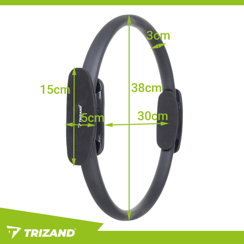 Fitnes prsten za vježbanje, 38 cm | Trizand - Image 2