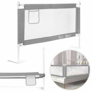 Zaštitna zaštita za krevet, 150 cm, siva | ECOTOYS