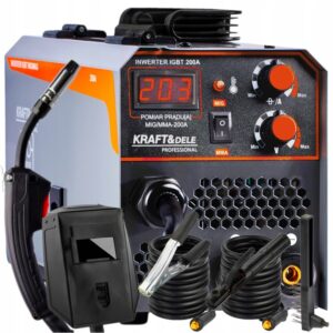 Inverterski aparat za zavarivanje, MIG/MMA, 200A | KD1788