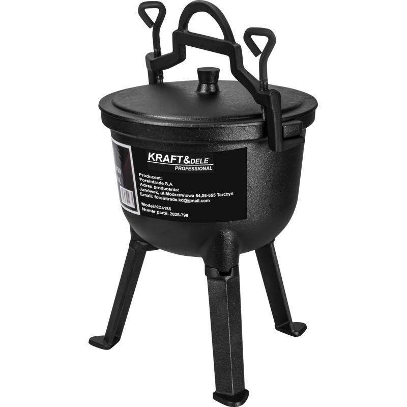 Kotlac od lijevanog željeza, 4L | KD4185 - Image 3