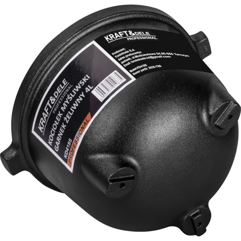 Kotlac od lijevanog željeza, 4L | KD4185 - Image 7