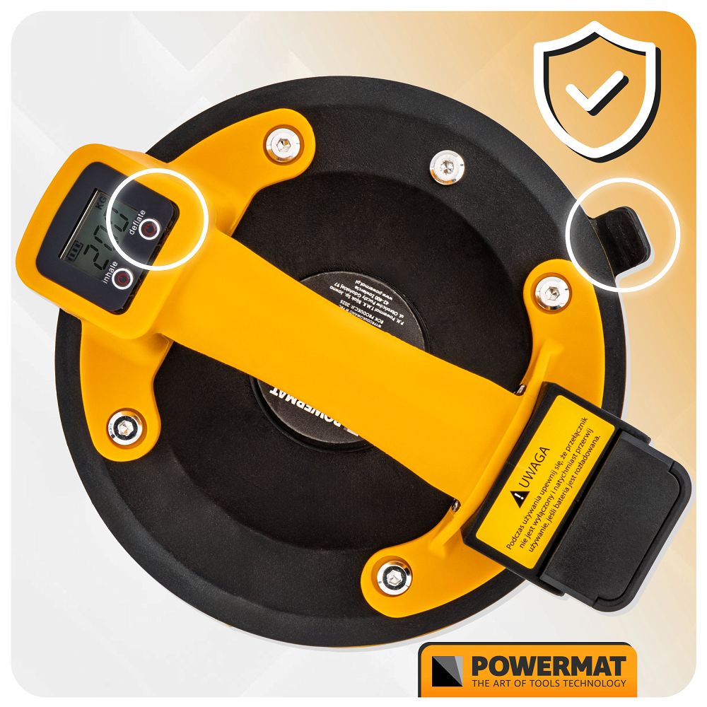 Vakuumska vakuumska čašica za pločice i staklo, 200 kg | PM-APPS-200M - Image 8