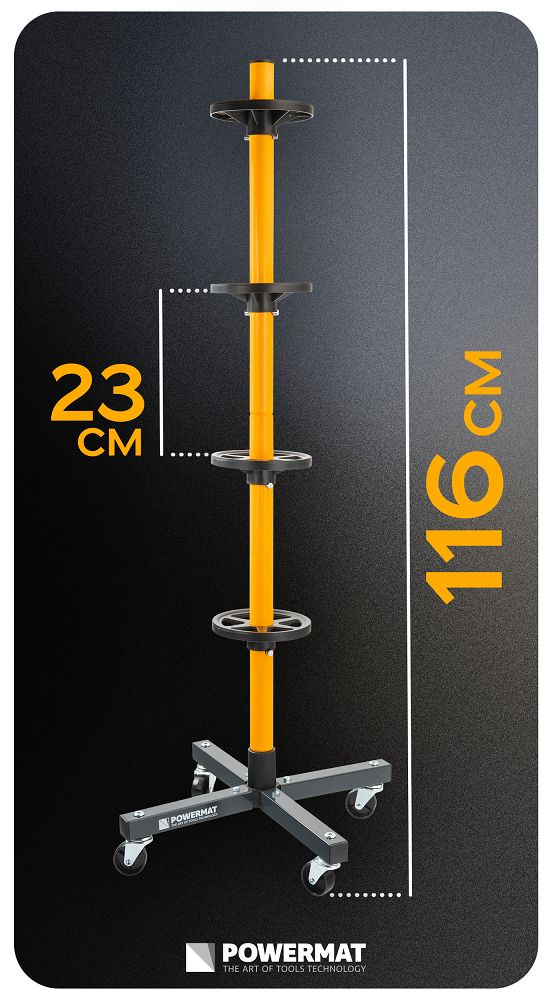 Stojač za kotače, 100 kg | PM-MSNK-235T - Image 10