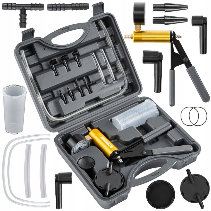 Ručna vakuumska pumpa, set od 18 dijelova | PM-PPC-120T