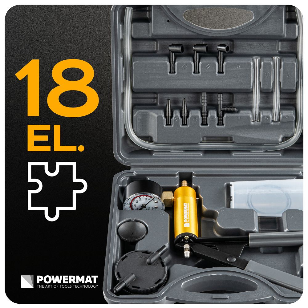 Ručna vakuumska pumpa, set od 18 dijelova | PM-PPC-120T - Image 14