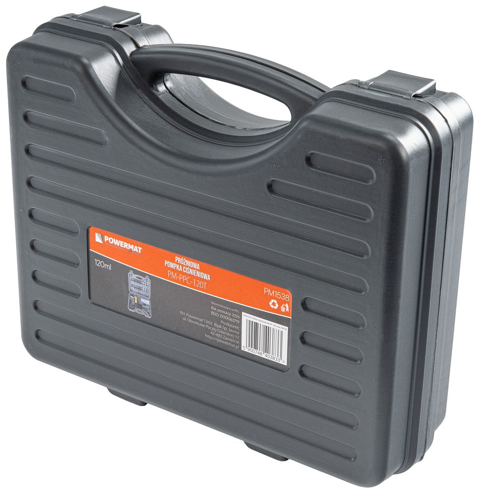 Ručna vakuumska pumpa, set od 18 dijelova | PM-PPC-120T - Image 4