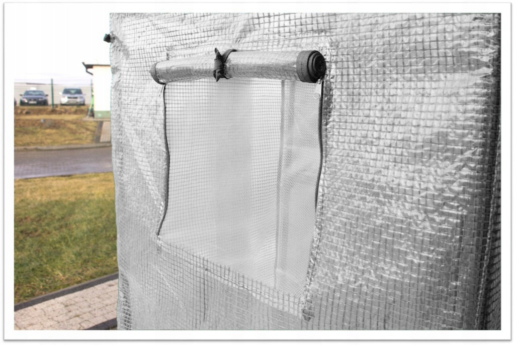 Vrtni staklenik, 200x77cm, bijeli | 1,6m2 - Image 11