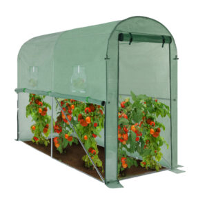 Vrtni staklenik 3x1m, zeleni | 13m2