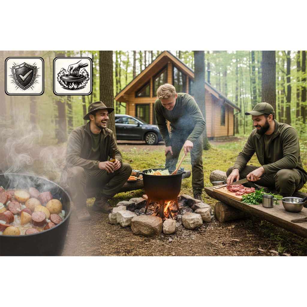 Lijevano željezni kotao, BD-482, 11L | Berdsen - Image 8