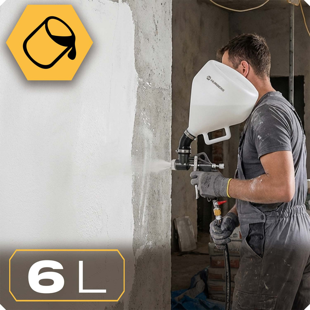 Pneumatski pištolj za bojanje HM-259, 6L | Humberg - Image 6