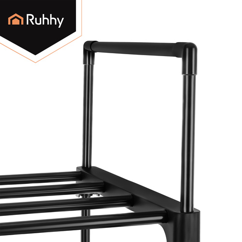 Stalak za cipele 2-u-1, 10 polica, 45x30x174cm | Ruhhy - Image 6