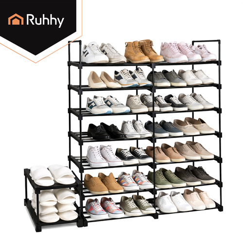 Stalak za cipele 2-u-1, 10 polica, 45x30x174cm | Ruhhy - Image 7