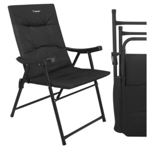 Kamping stolica, 59x70x91cm, crna | Trizand