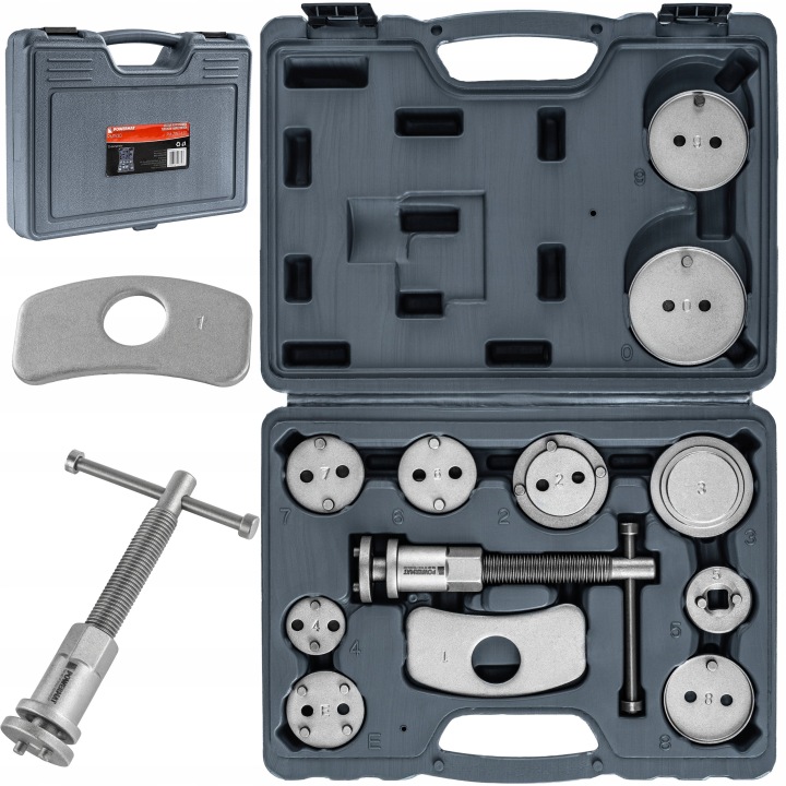 Set za prešanje kočionih klipova, 12 komada | PM-ZWT-12T