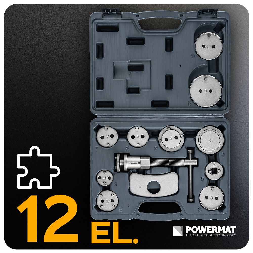 Set za prešanje kočionih klipova, 12 komada | PM-ZWT-12T - Image 8