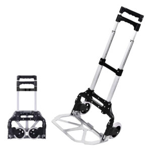 Transportna kolica, aluminijska, 70 kg | sklopiva