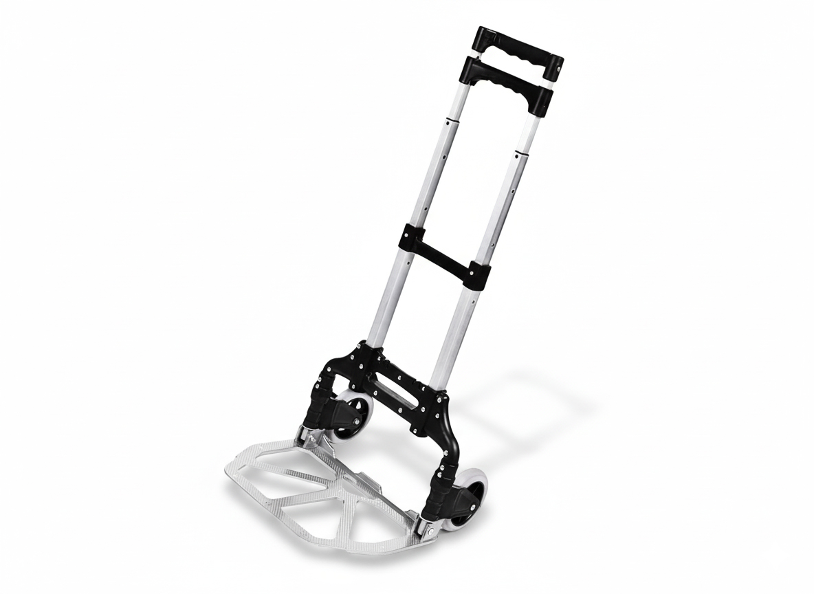 Transportna kolica, aluminijska, 70 kg | sklopiva - Image 2