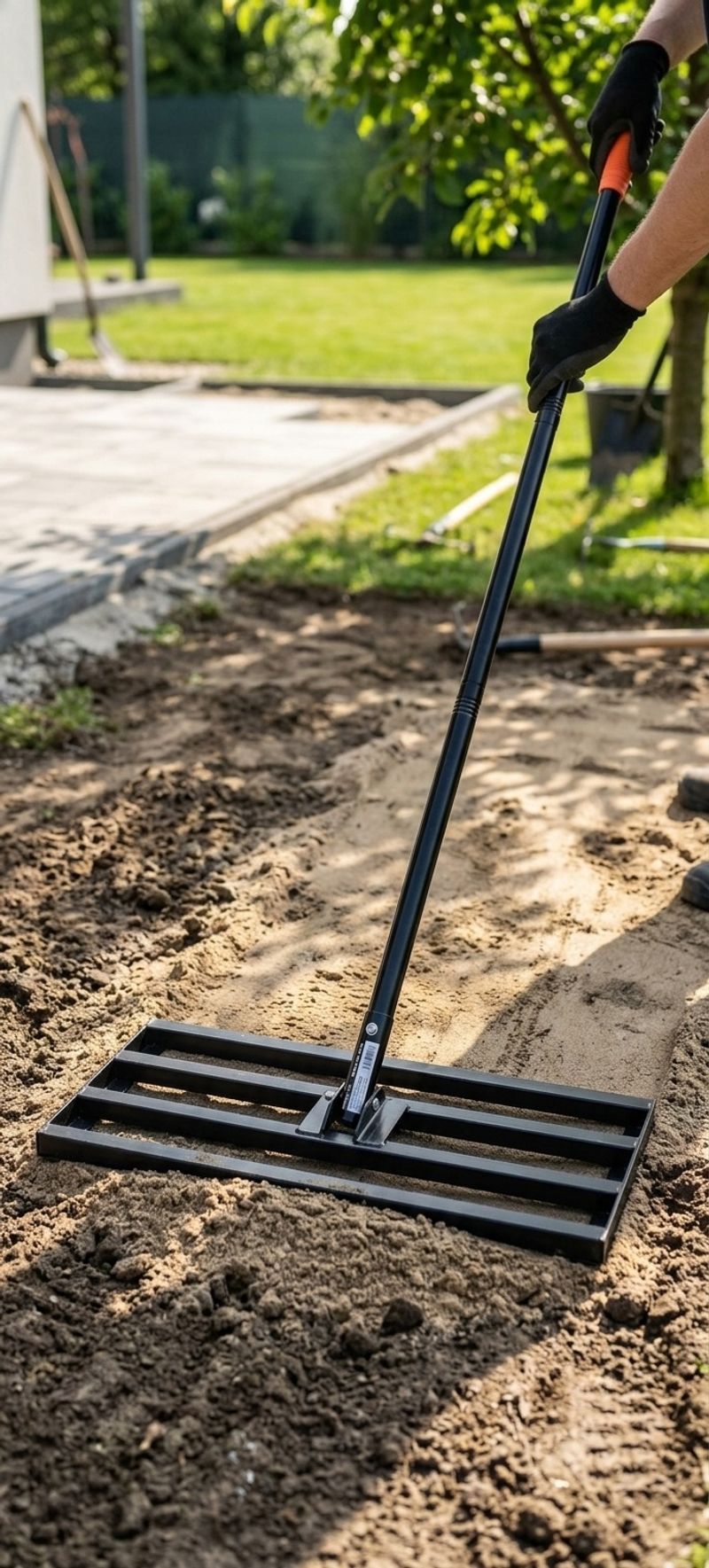 Grablje za ravnanje, 60x40x150cm | Strend Pro - Image 4