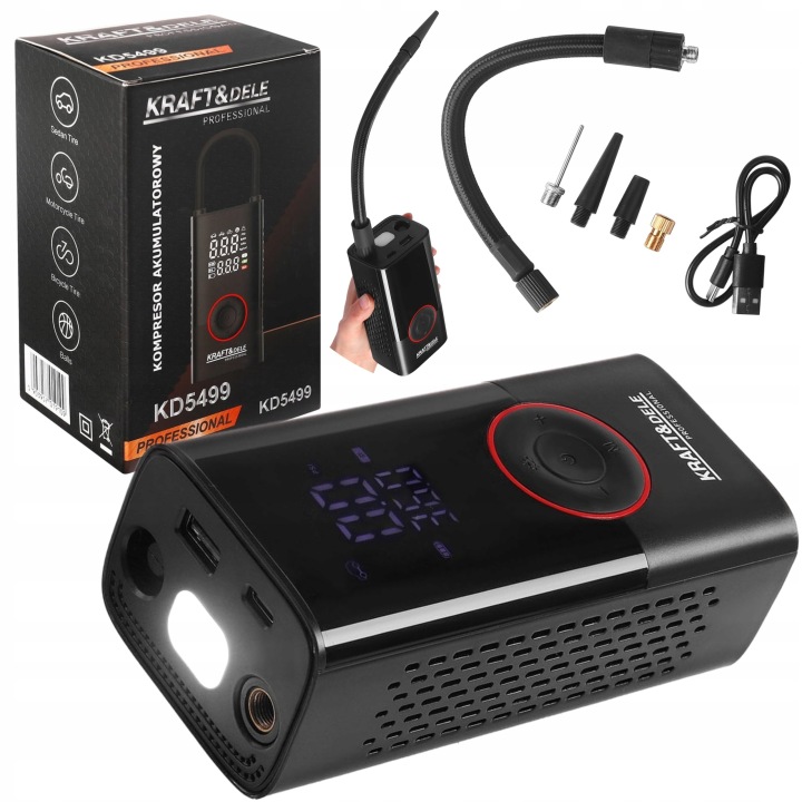 Bežični kompresor, 85W, 4000mAh | KD5499