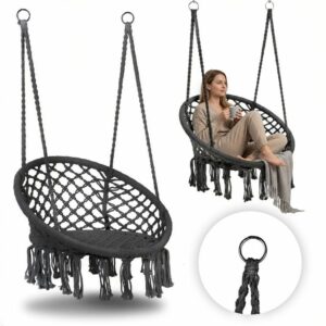 Viseća ljuljačka stolica BOHO, siva | MultiGarden
