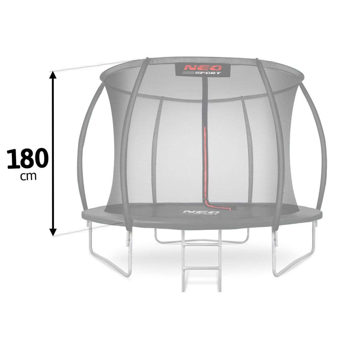 Unutarnja sigurnosna mreža za trampolin, 252 cm | Neo-Sport - Slika 3