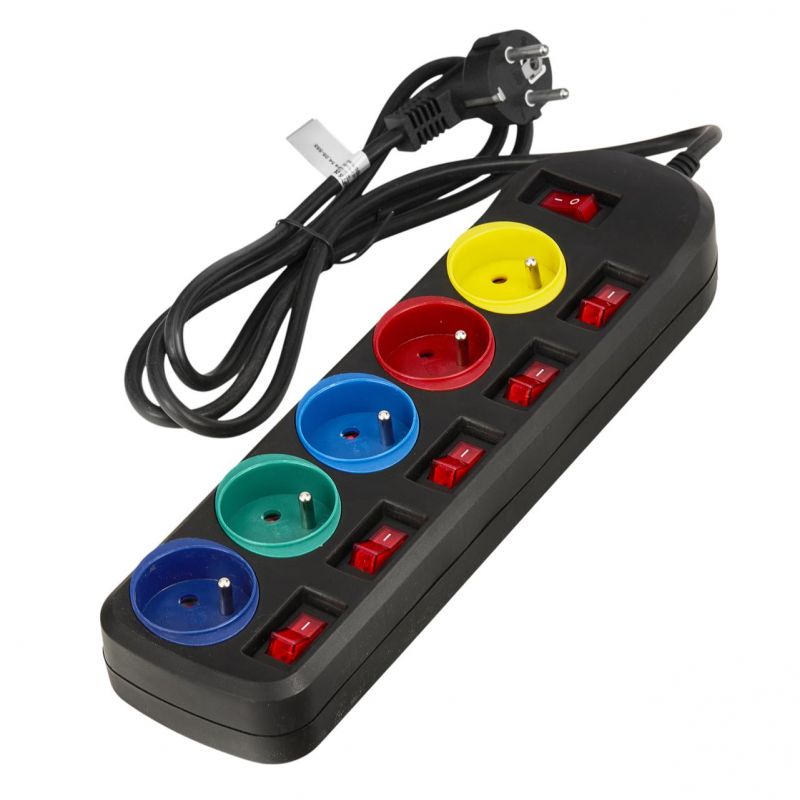 Produžni kabel, 5 utičnica, 3 m | KD4001-CZ - Slika 2