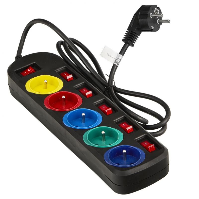 Produžni kabel, 5 utičnica, 3 m | KD4001-CZ - Slika 3