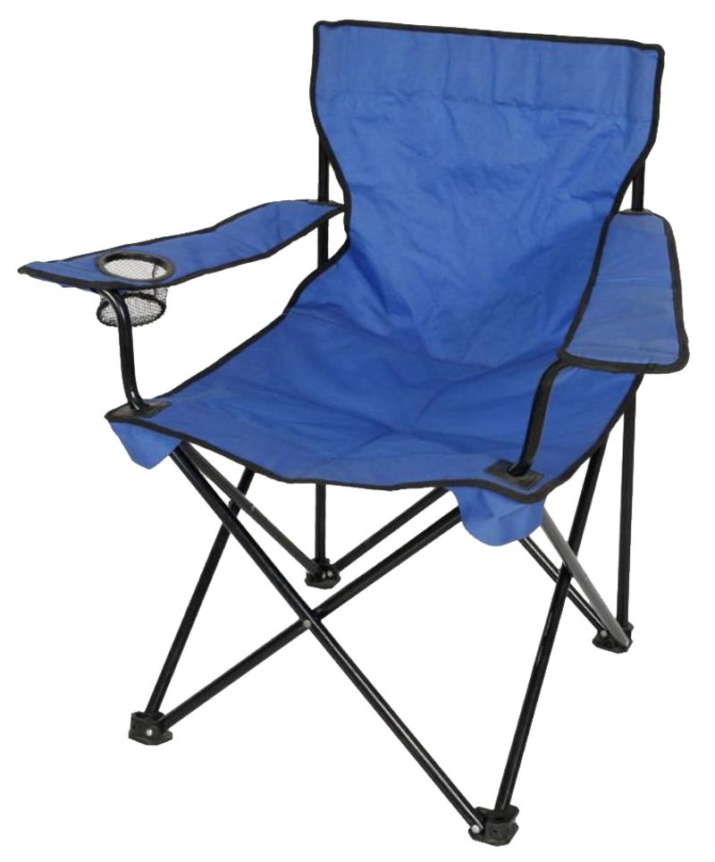 Kamping stolica BC2012B, 120 kg, plava | Strend Pro